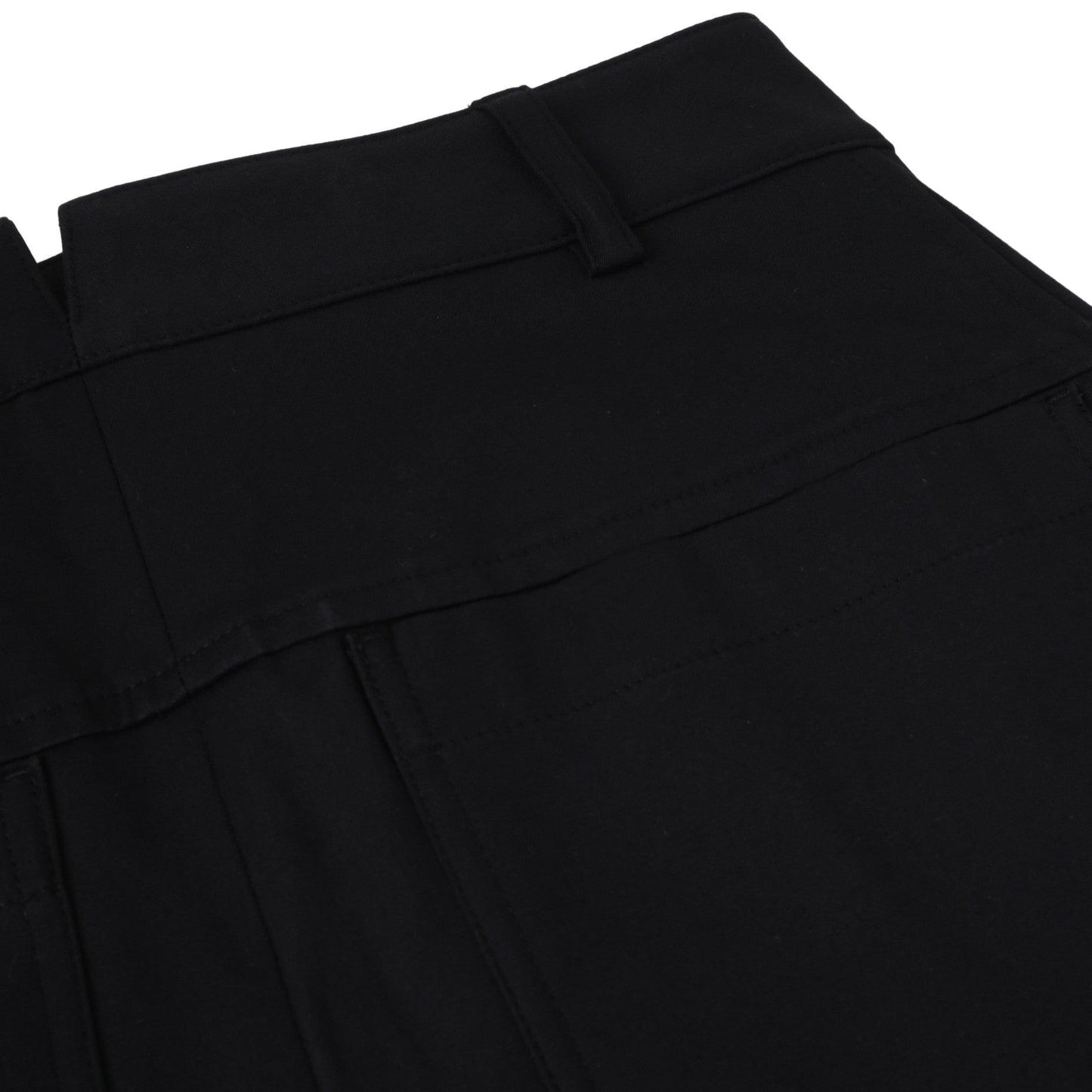 ショートパンツ　コットン　ブラック　34