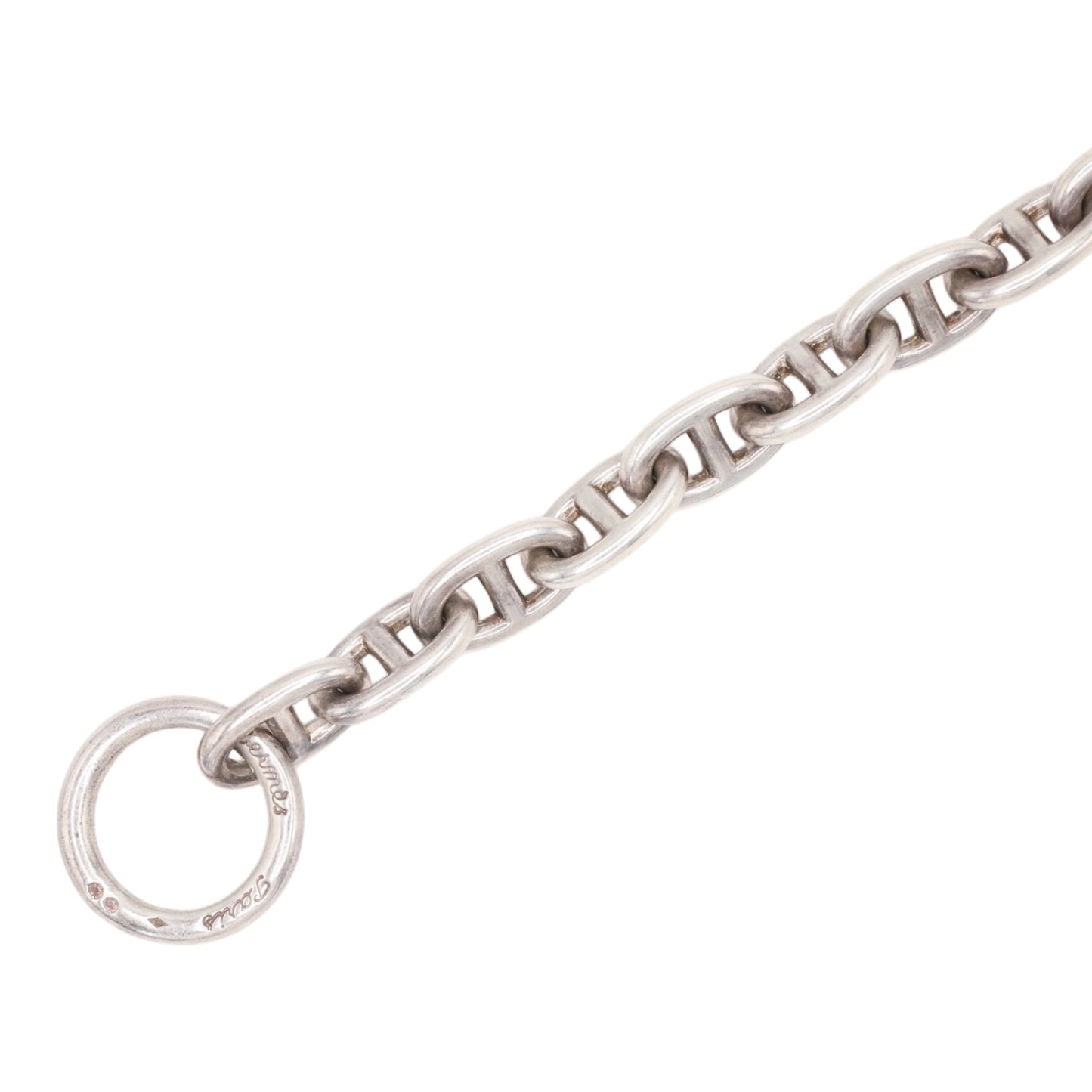 シェーヌダンクルMM　38LINK　ネックレス　筆記体　SV