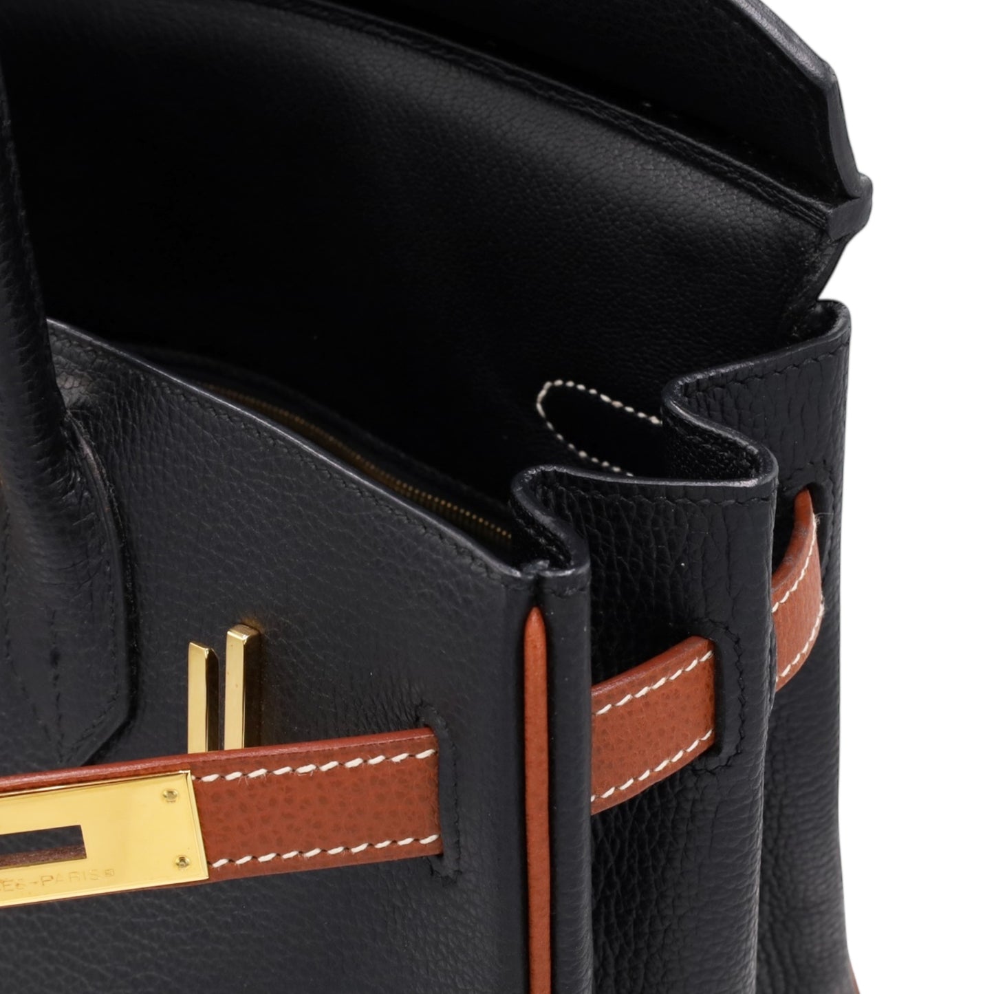 バーキン30　ヴァッシュリエージュ　ブラック　ノアゼット　GP　□K刻印