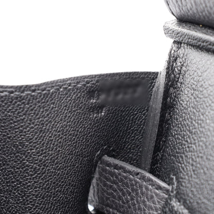 バーキン35　トゴ　ブラック　SS　W刻印