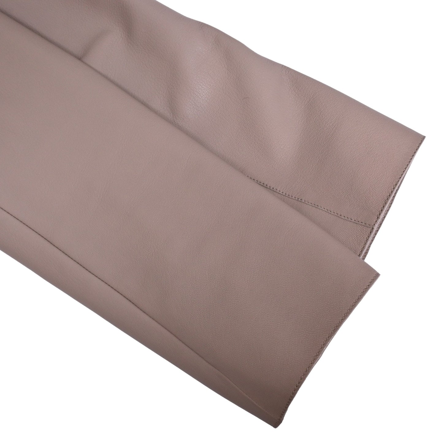 ライダースジャケット　ラム　ベージュ　38