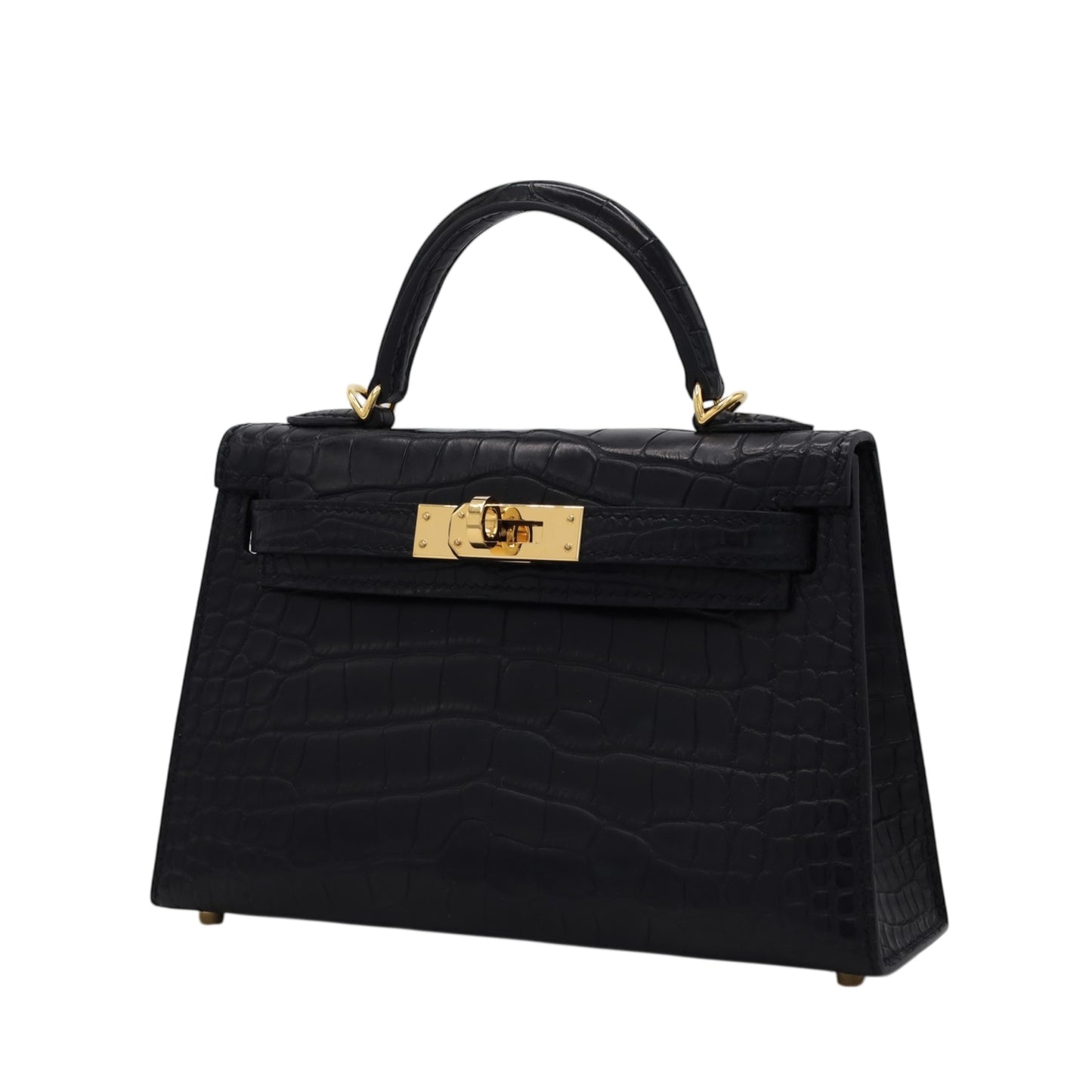 ミニケリー2　アリゲーターマット　ブラック　GP　W刻印