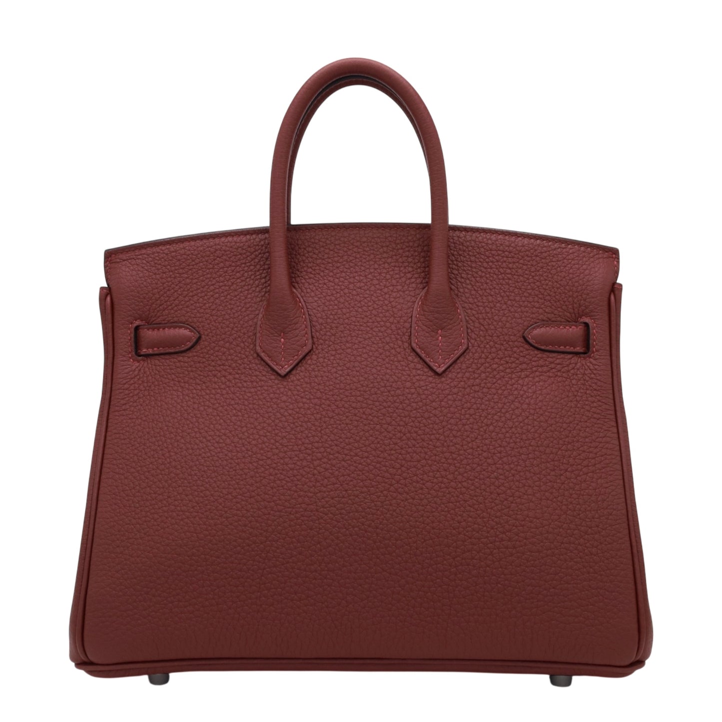 Birkin 25 Togo Rouge Ash SS K stamp