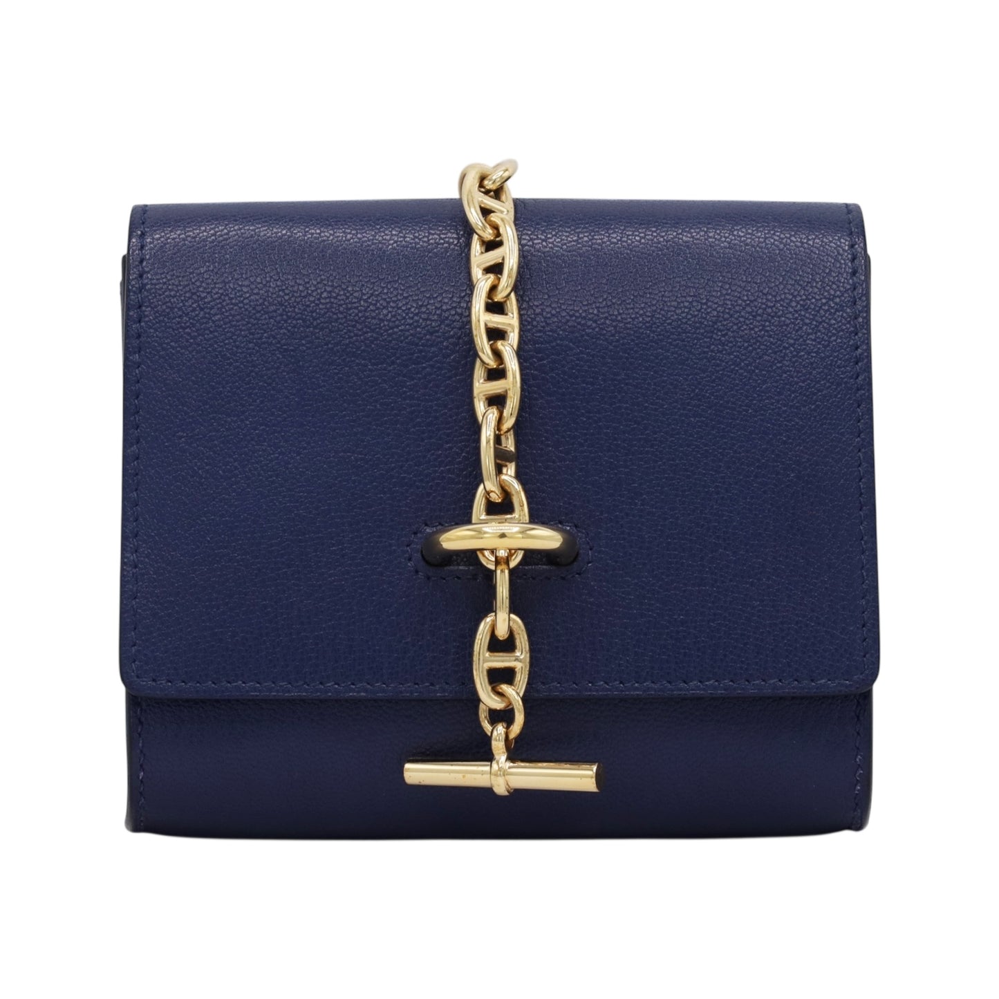 シェーヌダンクル　コンパクトウォレット　シェーブルシャムキラ　ブルーサフィール　GP　B刻印