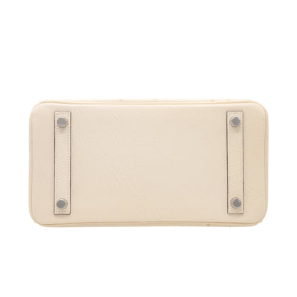 バーキン25　オーストリッチ　ナタ　SS　U刻印