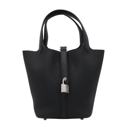 Picotan Rock PM Taurillon Clemence Black SS KStamp