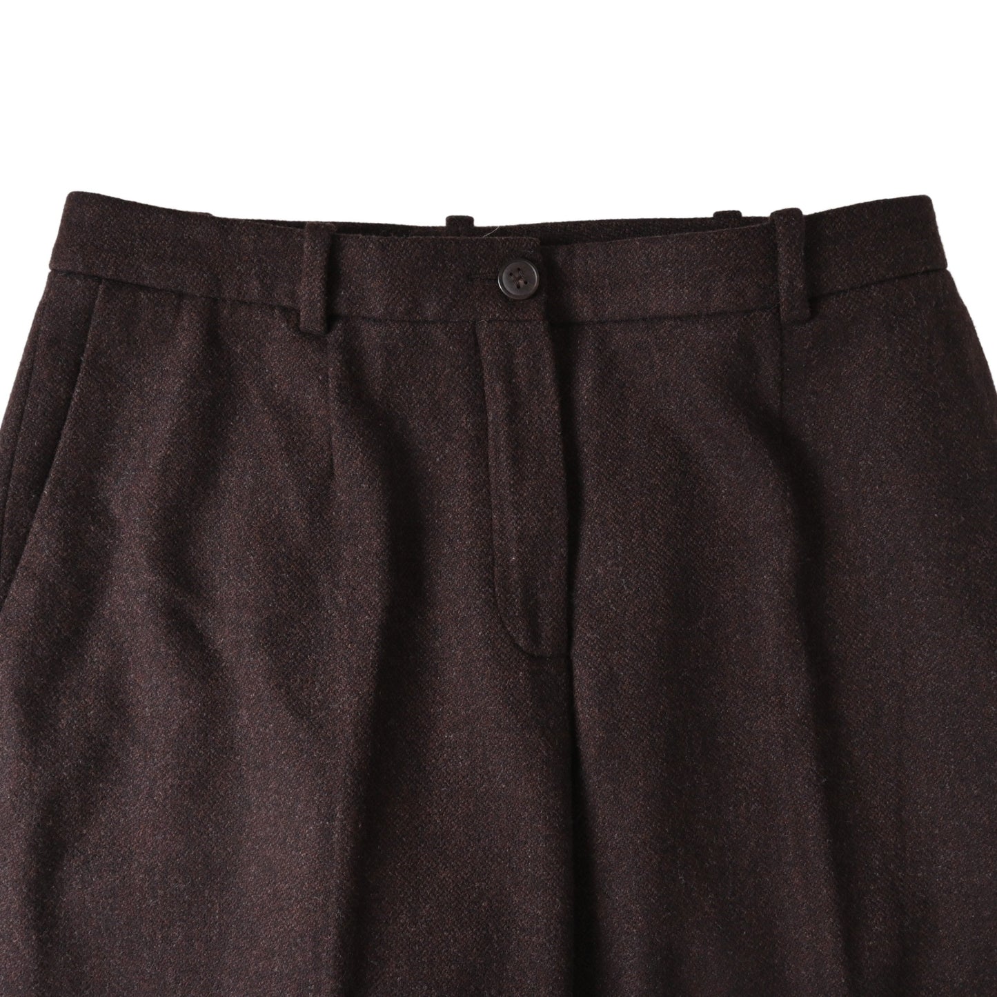 セットアップ　ウール混　ブラウン　40