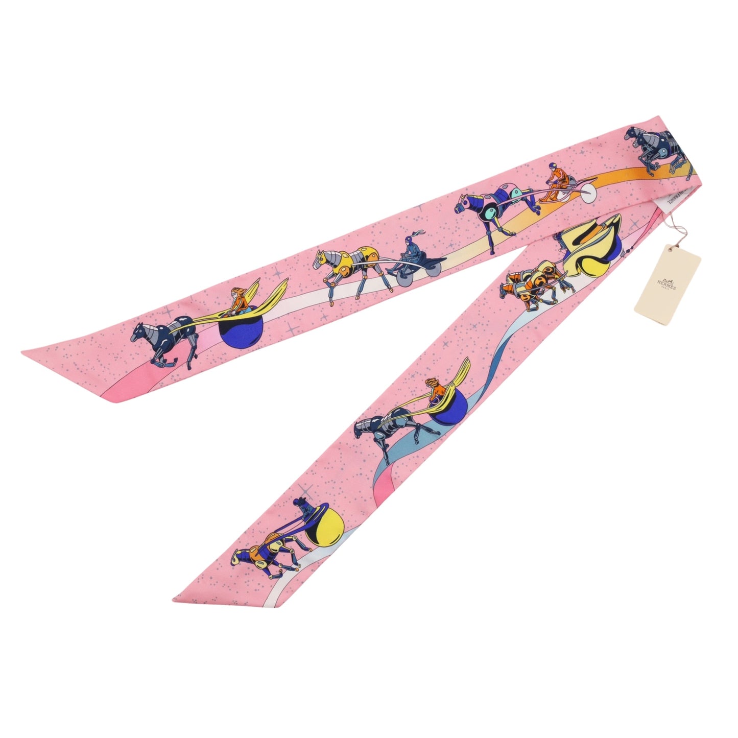 ツイリー　スペース・ダービー　シルク　ピンク