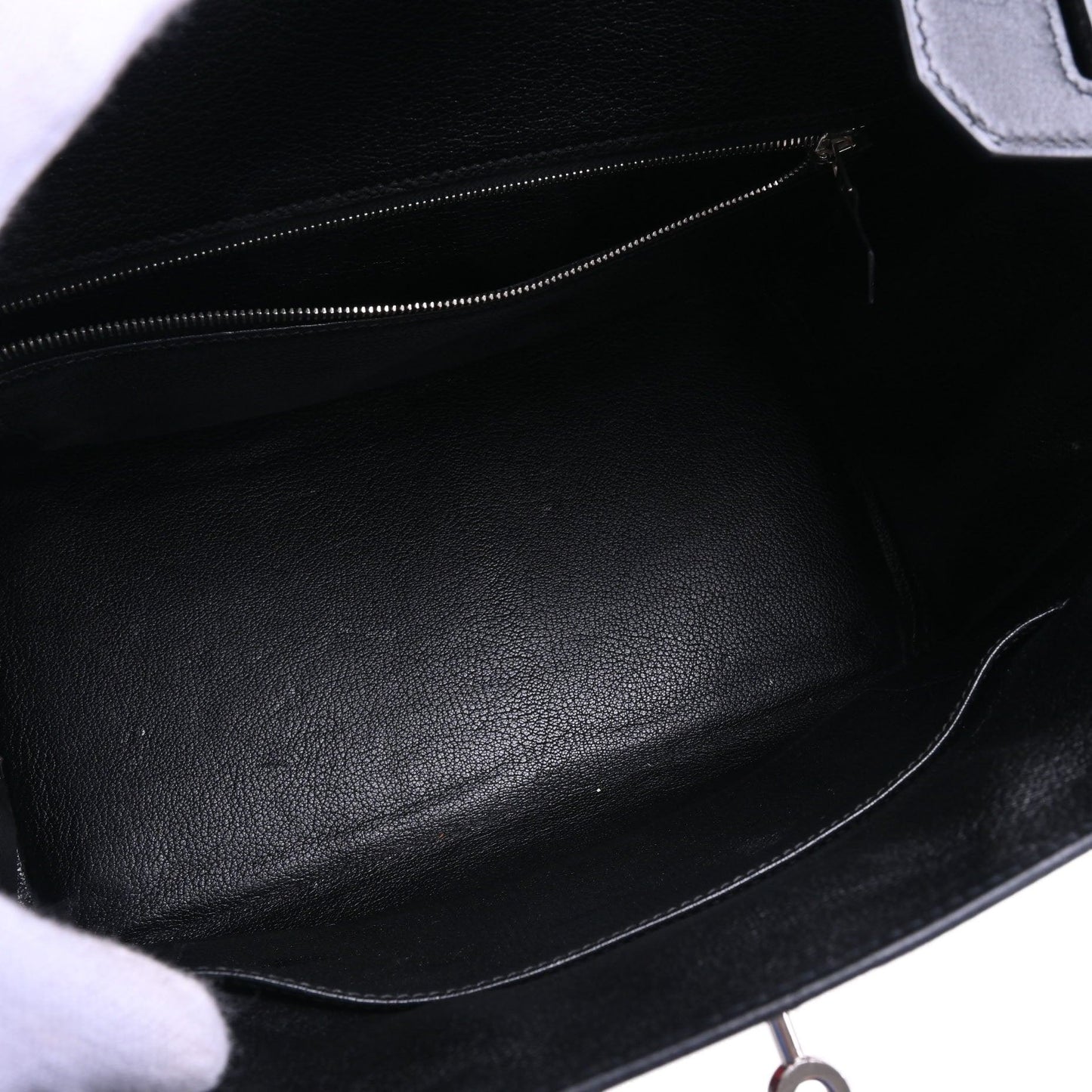 Birkin 30 Box Calf Toile Potamos Black Red SS □J Engraved