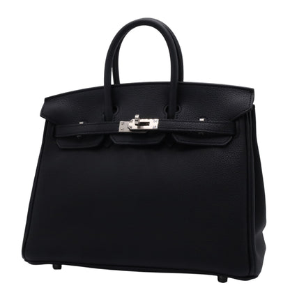 Birkin 25 Togo Black SS KStamp