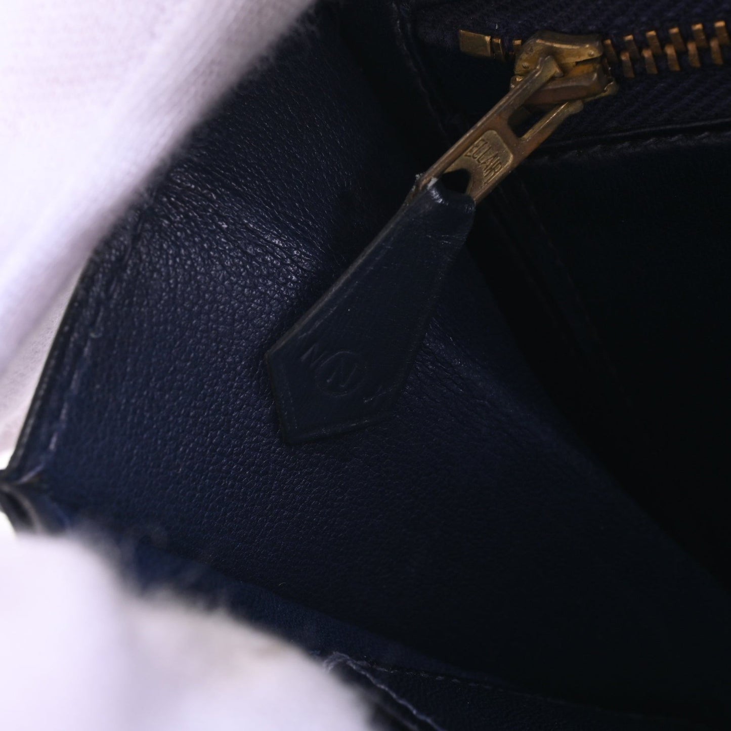 アルカザール　ボックスカーフ　ブルーインディゴ　GP　〇Ｎ刻印