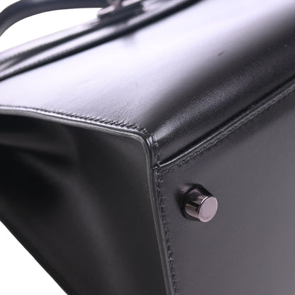 Kelly 32 Box Moonlight Black Ruthenium Metal Fittings □D Engraved