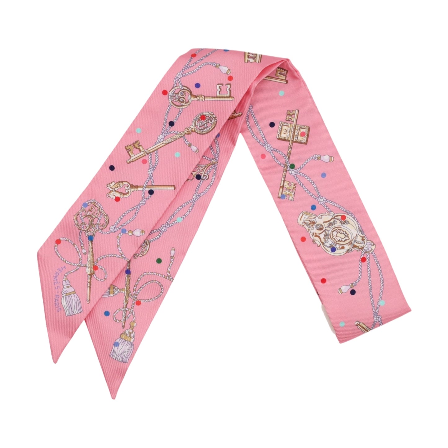 ツイリー　レ・クレ・ア・ポア　シルク　ピンク