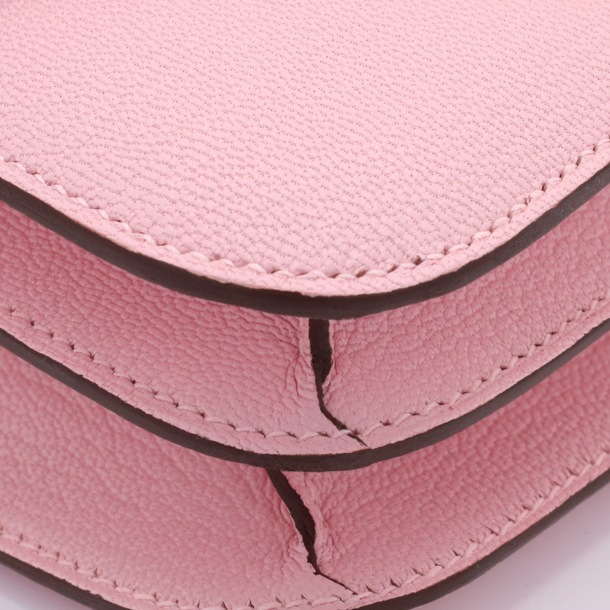 Constance Mini Chevre Rose Sakura SS GStamp