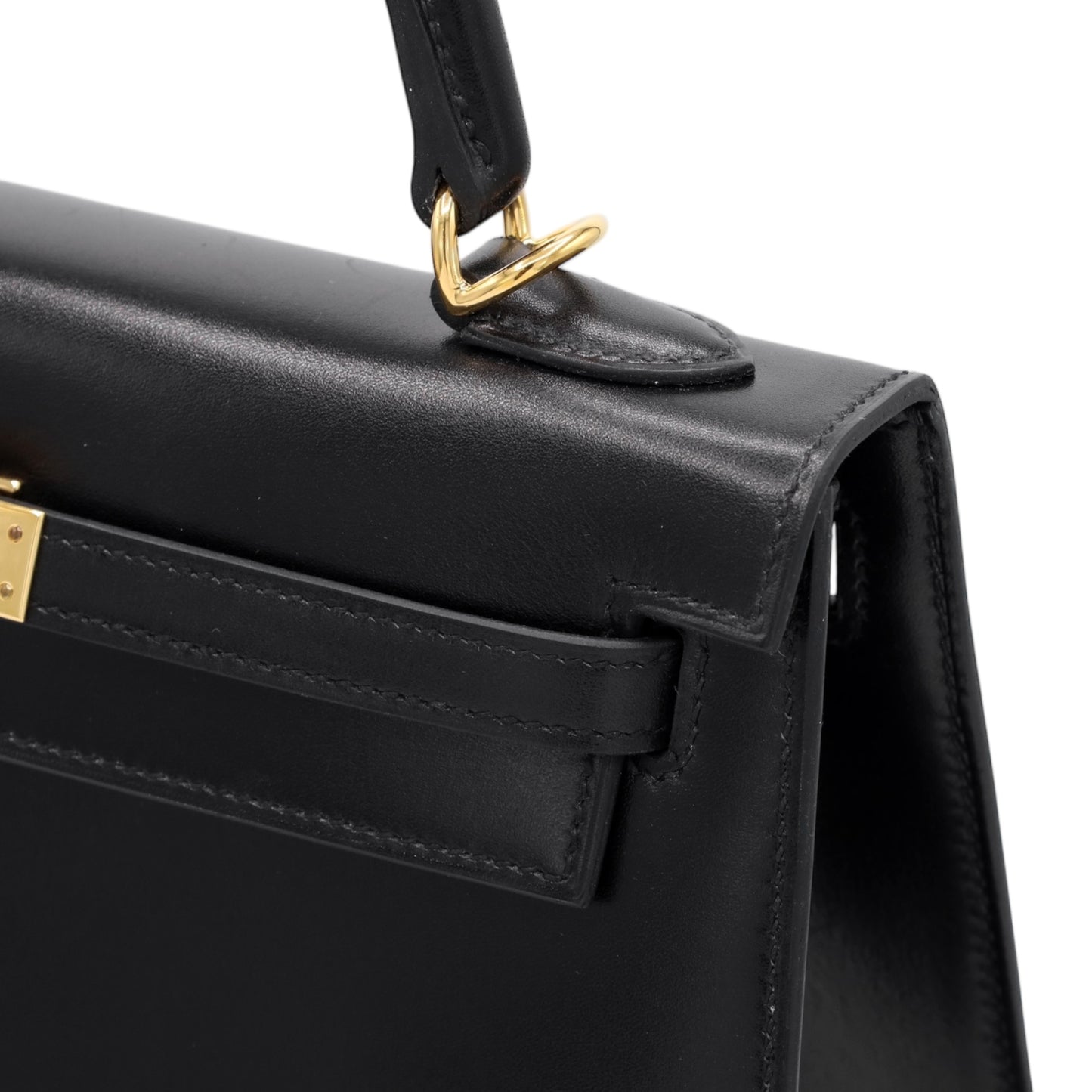 ケリー25　ボックスカーフ　ブラック　GP　W刻印