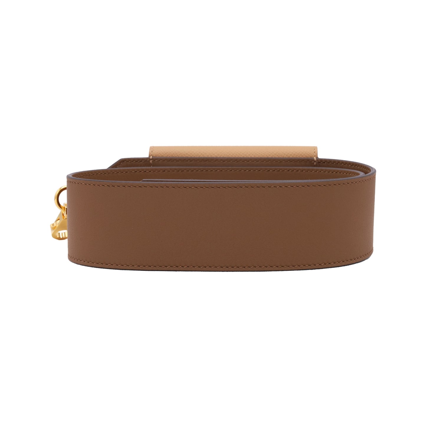 Kelly pocket bandouliereVeauEpsom　VeauSwift Alzan Biscuit GP ZStamp