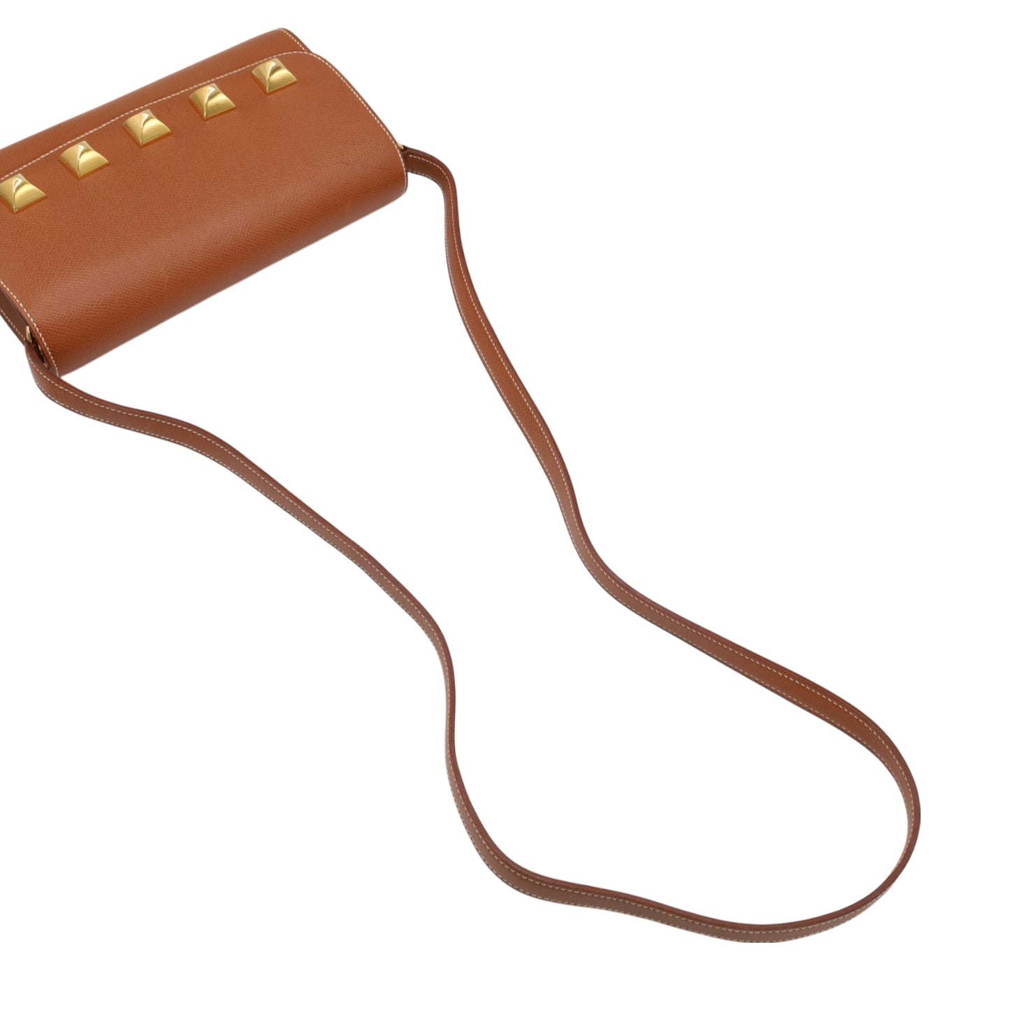 Doggy Medor Shoulder Bag Couchevel Gold GP 〇WStamp