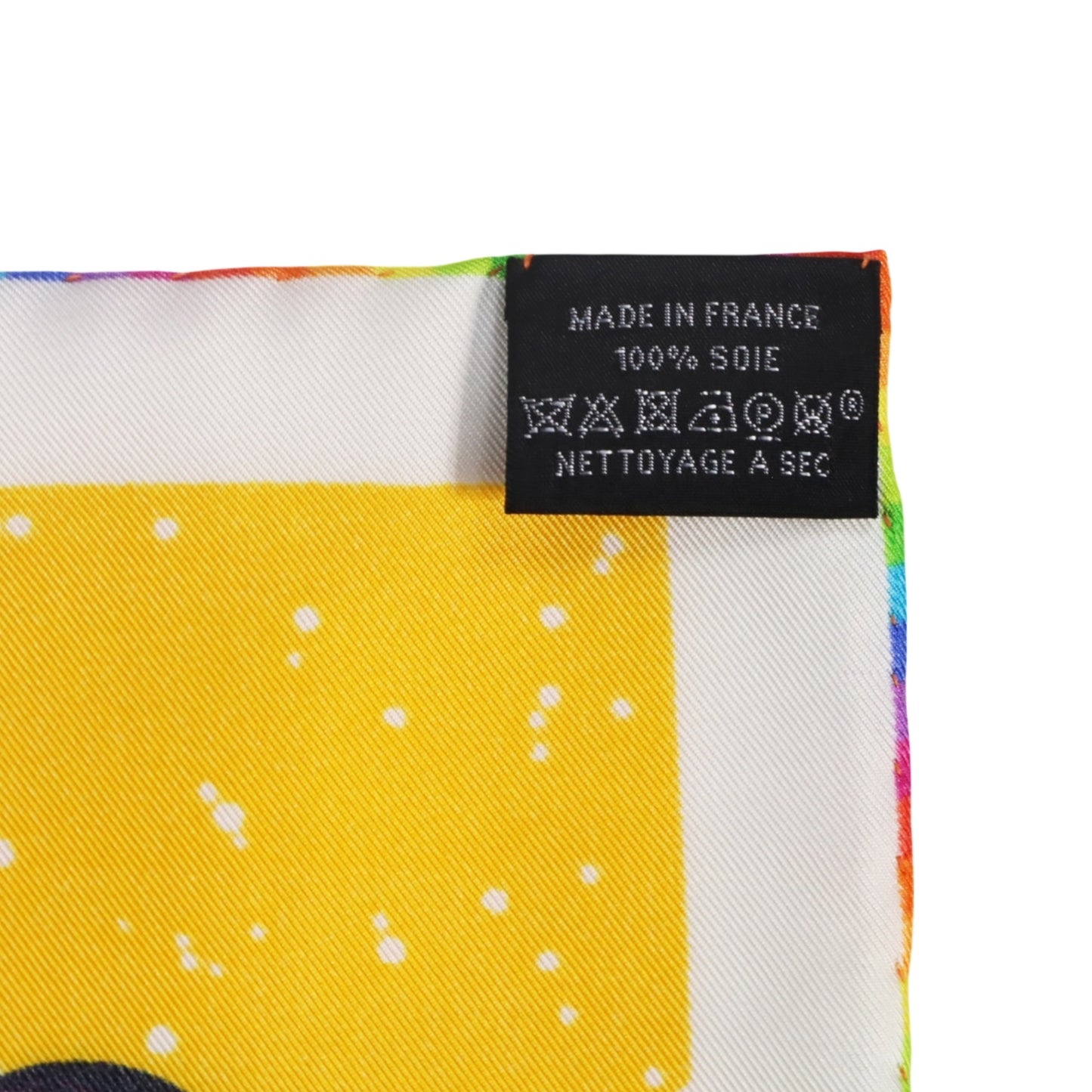 カレ90　スペースダービー　シルク　マルチカラー