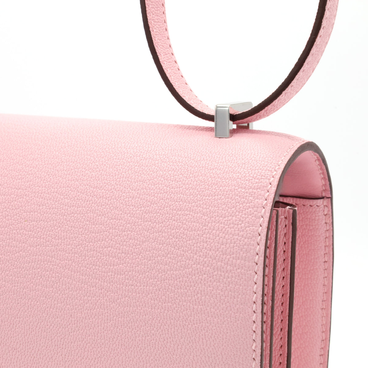 Constance Mini Chevre Rose Sakura SS GStamp