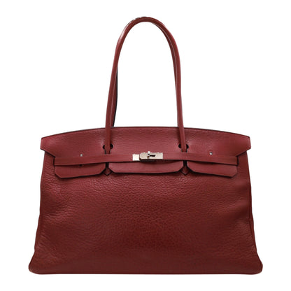 Birkin 45 Long Shoulder Buffle Skipper Rouge Ash SS □DStamp