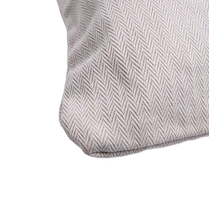 アリーヌGM　トワルシェブロン　アイボリー　ブルージーン