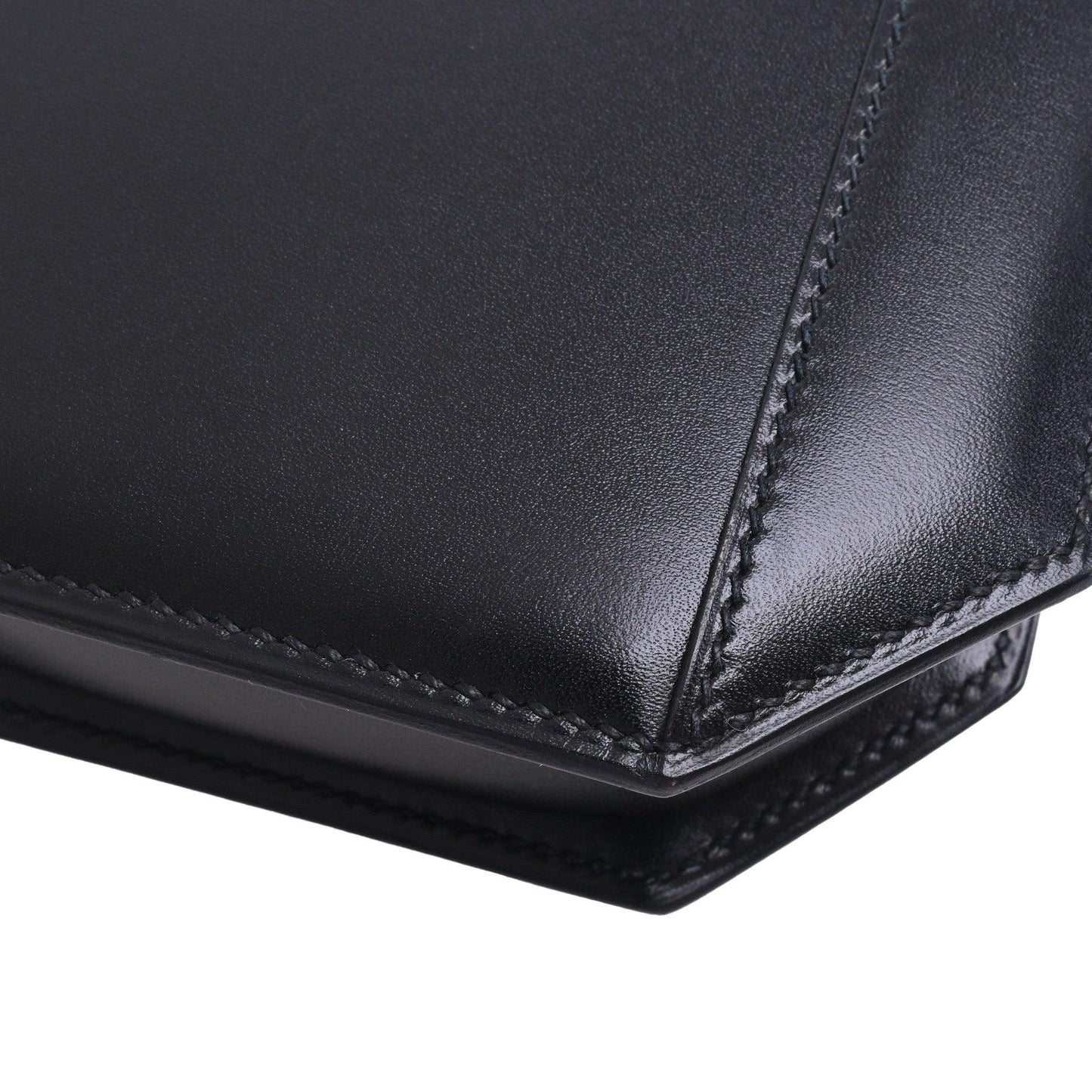 POUDRIER　ボックスカーフ　ブラック　GP　□R刻印