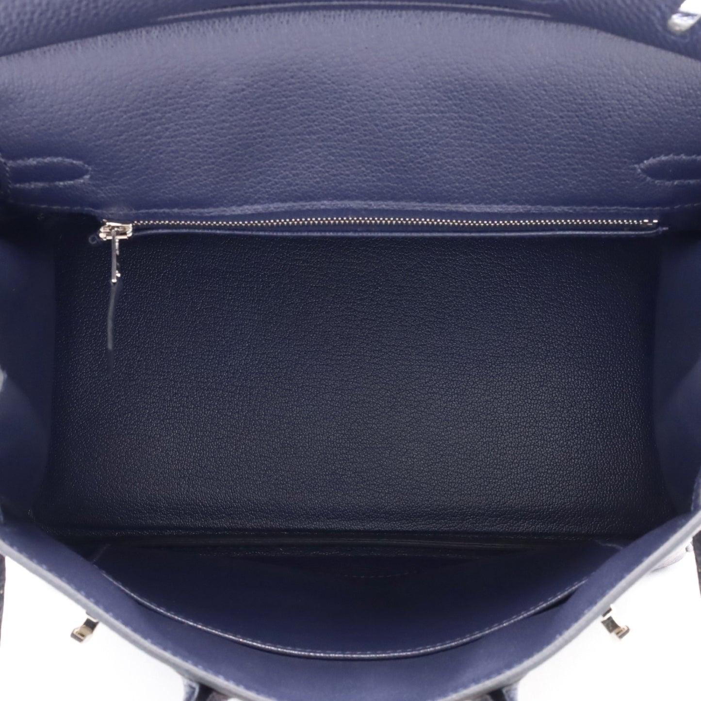 バーキン25　トゴ　ブルーニュイ　SS　U刻印