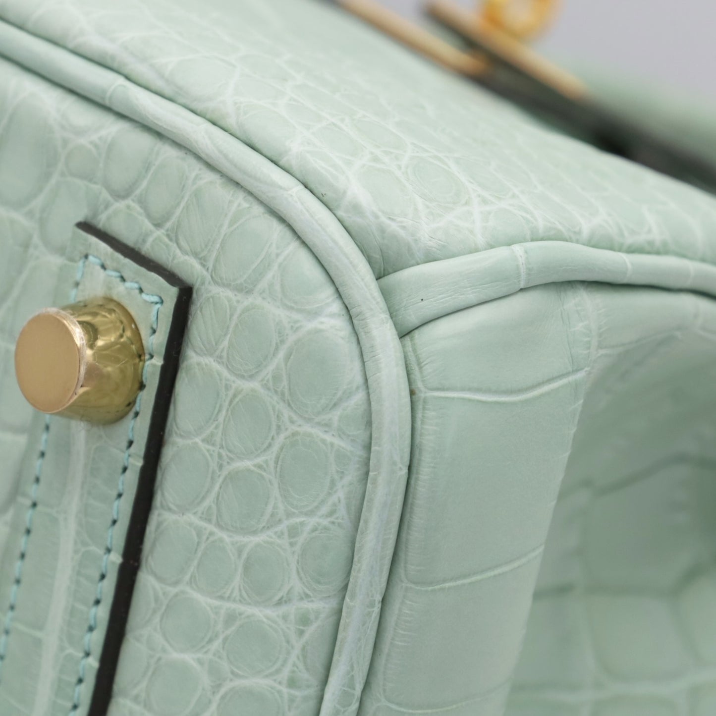 Birkin 25 鳄鱼皮 Matt Verdeaux GP W 雕刻