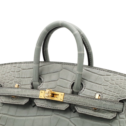 Birkin 20 Alligator Matt Griciman GP WStamp