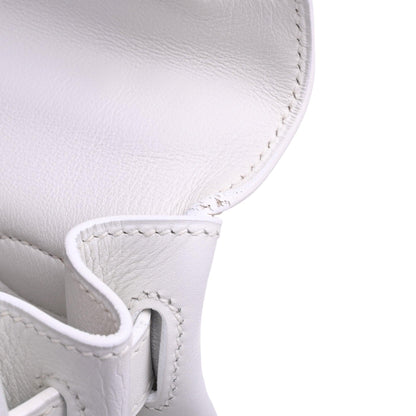 Kelly 28 Voor Swift Toile Ash White □K engraved