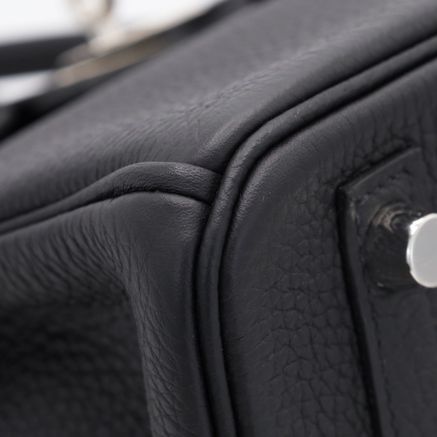 バーキン25　トゴ　ブラック　SS　Z刻印