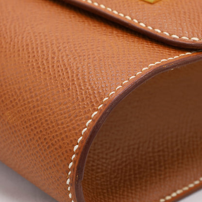 Doggy Medor Shoulder Bag Couchevel Gold GP 〇WStamp