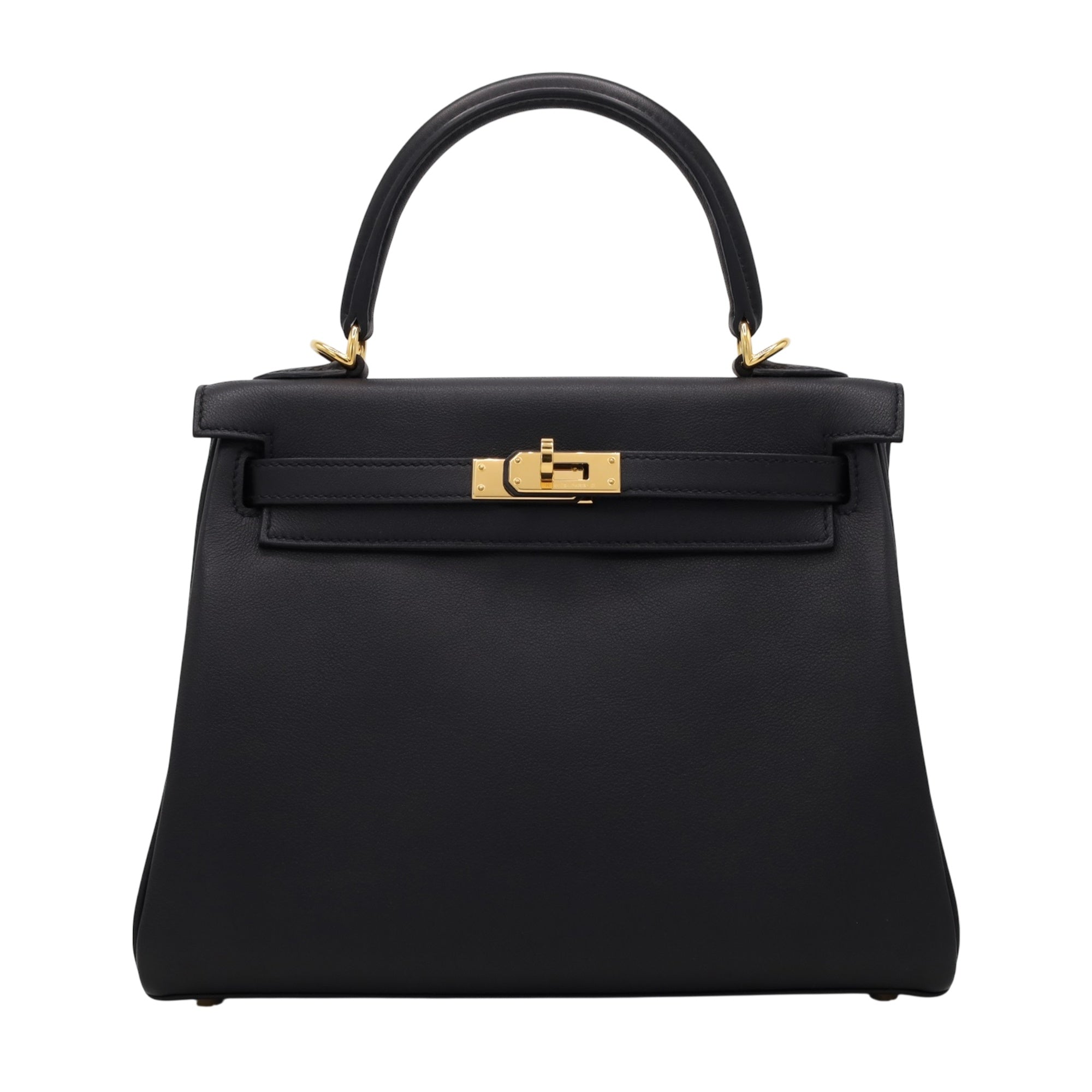 エバゴス のかっちりバッグ　黒　BLACK ケリー　未使用 ebagos 【26AW 予約】2026年8月～2027年1月末頃入荷予定カーフ