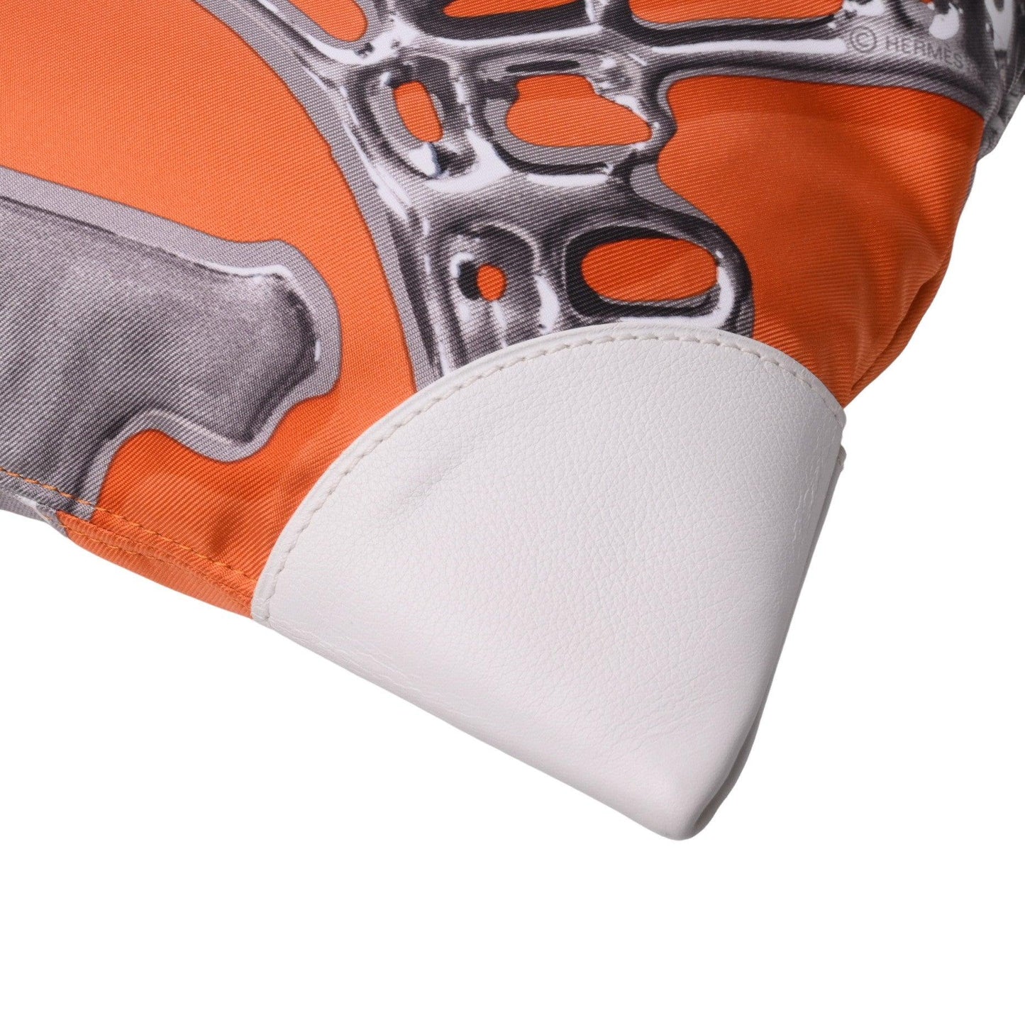 丝滑的城市PM银滴丝绸橙色白色SS□n刻