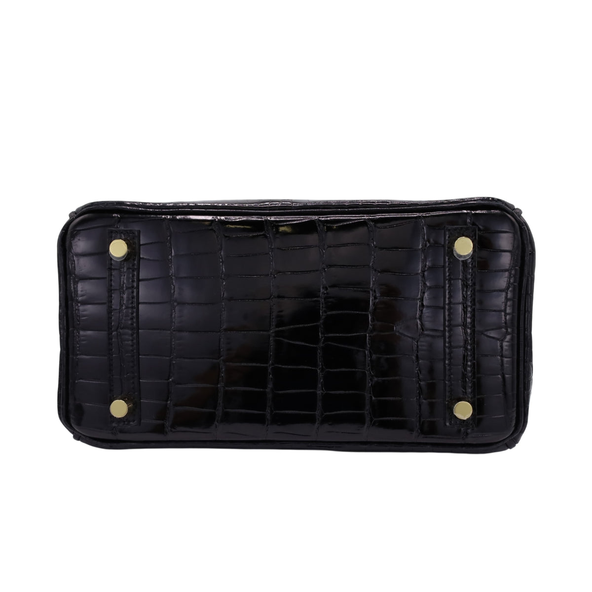Birkin 25 Porosus Black GP ZStamp