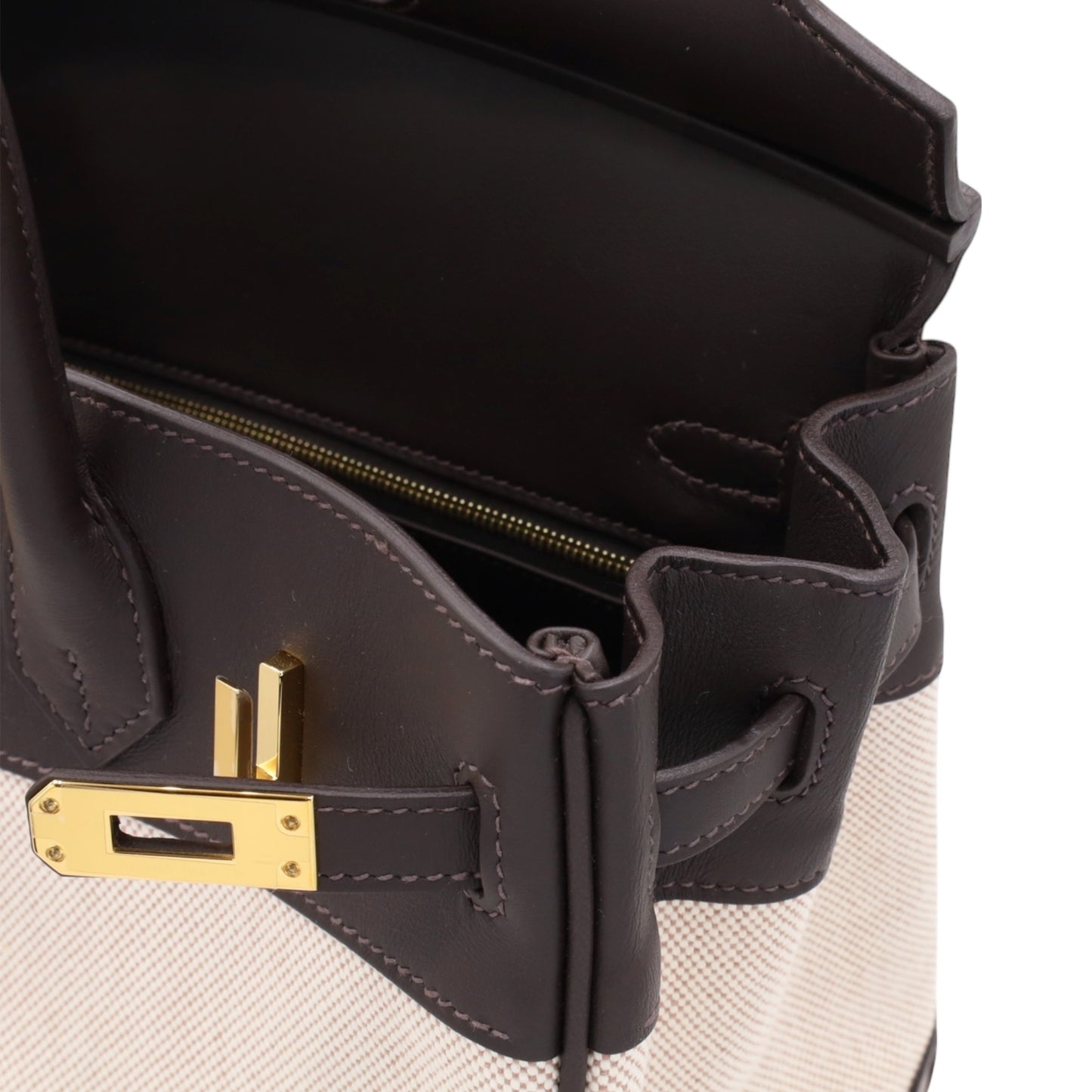 バーキン25　ヴォースイフト　トワルアッシュ　バイブルン　エクリュ　GP　K刻印