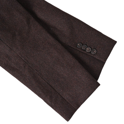 セットアップ　ウール混　ブラウン　40