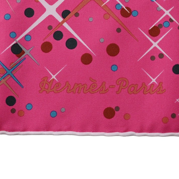 カレ90　マジックケリー　シルク　ピンク