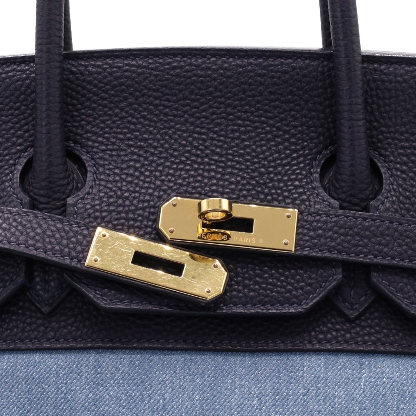 Birkin 35 Togo Toirugen Blue Indigo GP □I engraved