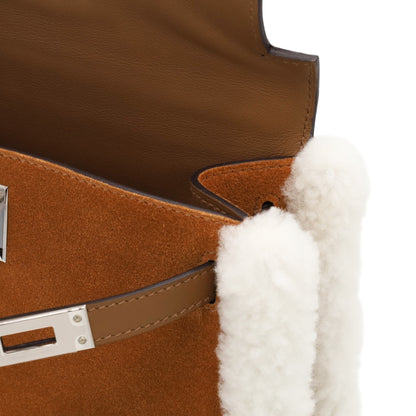 迷你凯莉包 2 泰迪沃斯威夫特木桐灰麂皮本色阿尔赞 SS B 邮票