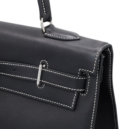 Kelly Flat 35 Vaux Swift Black SS☐JStamp