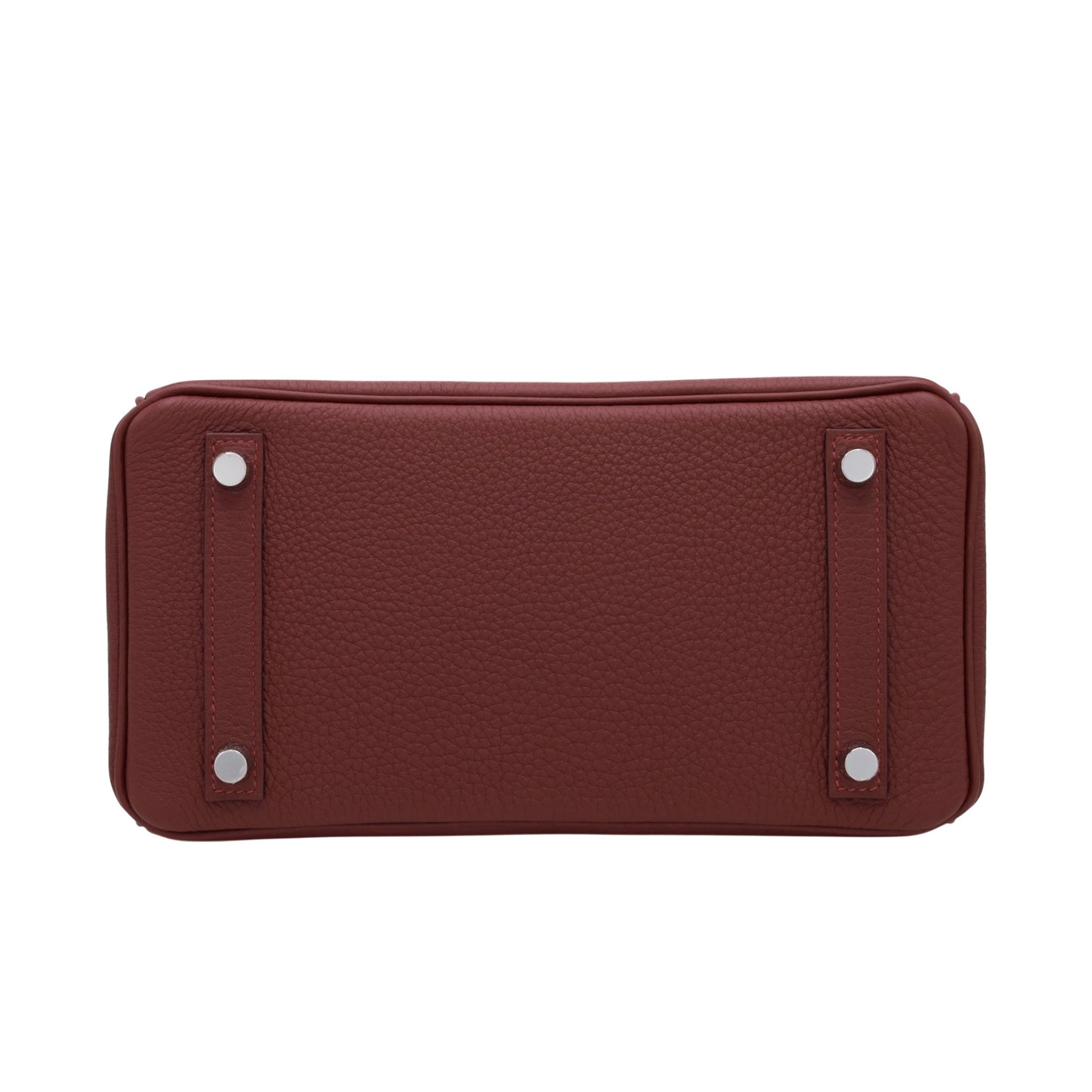 Birkin 25 Togo Rouge Ash SS K stamp