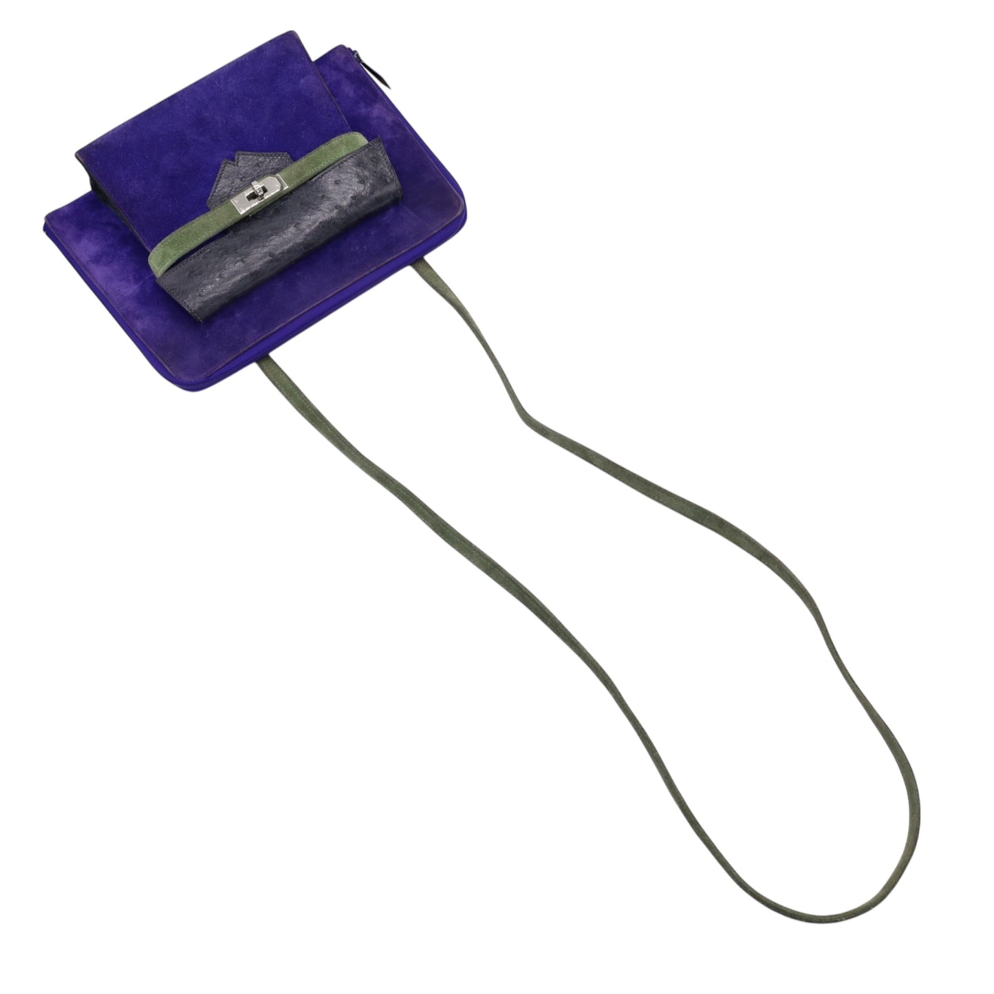 ニューアムステルダム　ドブリス　オーストリッチ　パープル　ブラック　SS　◯P刻印