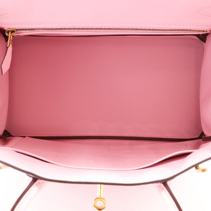 バーキン30　シェーブル　ローズサクラ　GP　X刻印