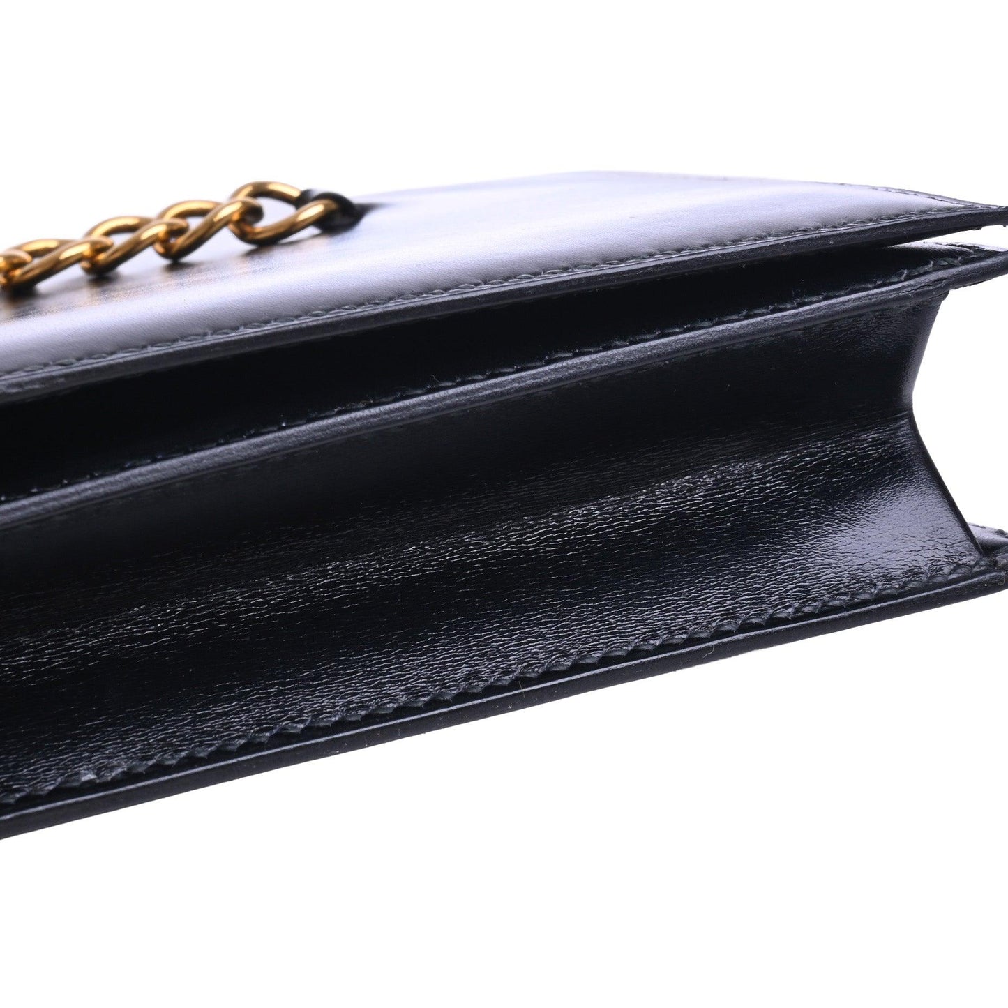 ヴィンテージクラッチ　ボックスカーフ　ブラック　GP　〇J刻印