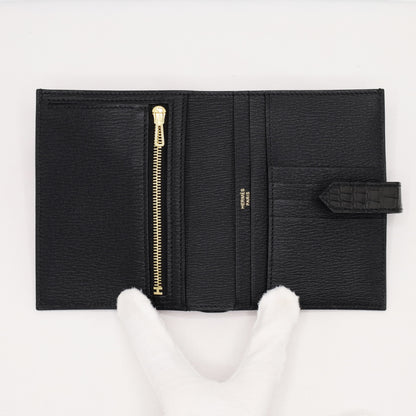 ベアン　コンパクト　アリゲーター　ブラック　PG　Z刻印