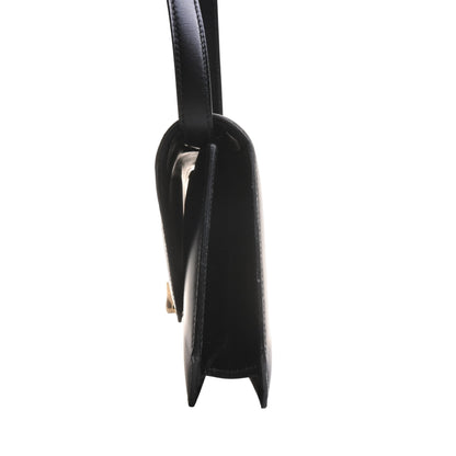 ナポレオン　ショルダーバッグ　ボックスカーフ　ブラック　GP　〇S刻印