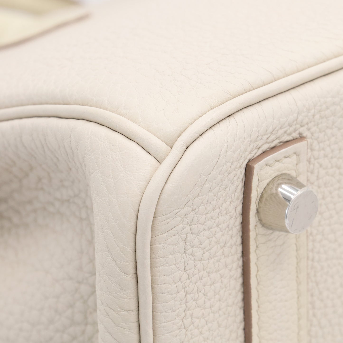 Birkin 25 Touch Alligator Matte Togo Beton SS W Engraved