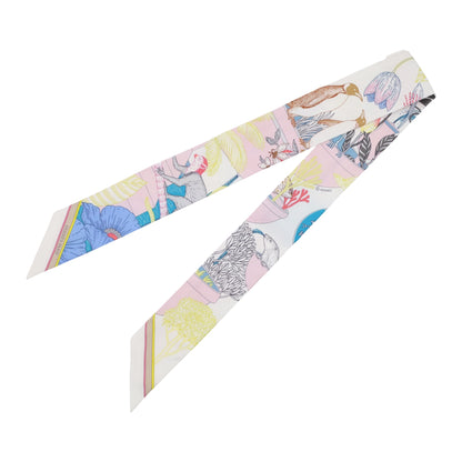 ツイリー　Precious Paradice　シルク　ホワイト