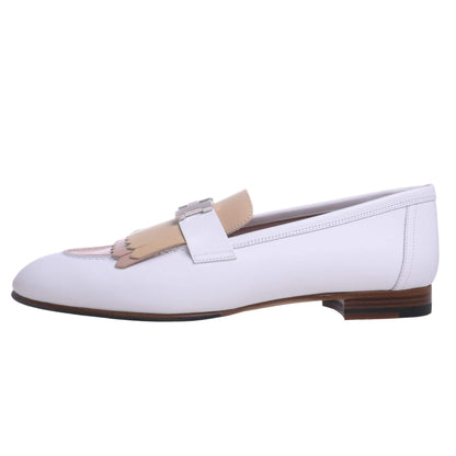 モカシン　ロワイヤル　ホワイト　マルチカラー　39 1/2